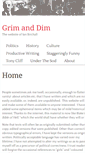 Mobile Screenshot of grimanddim.org